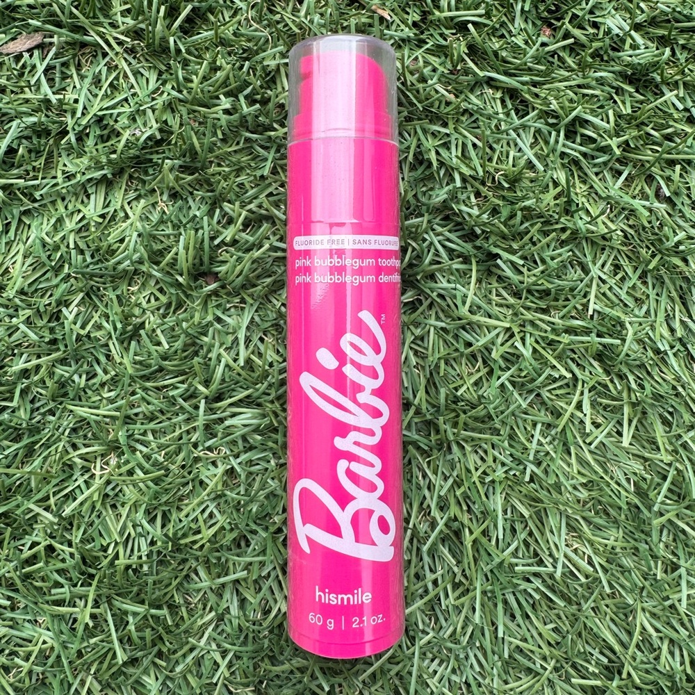 Sealed 🍬 Hismile Barbie Pink bubblegum flavoured toothpaste